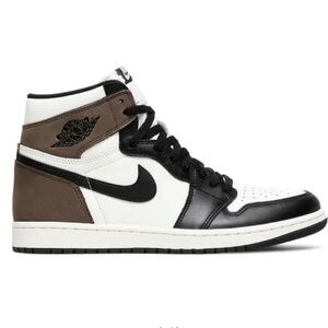 Jordan 1 High OG Black White Brown Sneakers